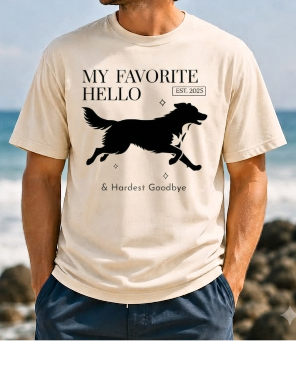 My Favorite Hello Unisex Oversized Graphic Printed T-shirt