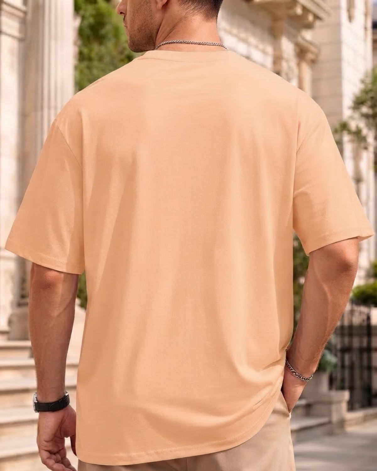 Chase Horizons Sunset Palm Unisex Classic Crew Graphic Printed T-shirt